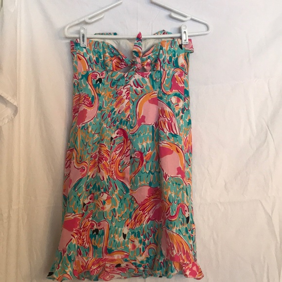 Lily Pulitzer strapless dress - Picture 1 of 3